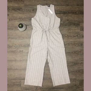 DREW Linen Jumpsuit with Drawstring Waist